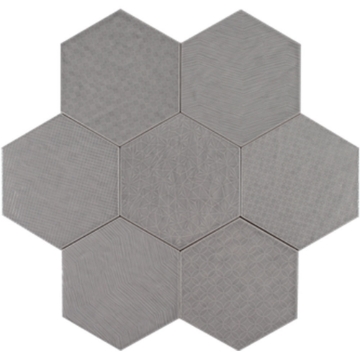 Picture of Tesoro - Albatross Hexagon Deco Smoke Deco Matte
