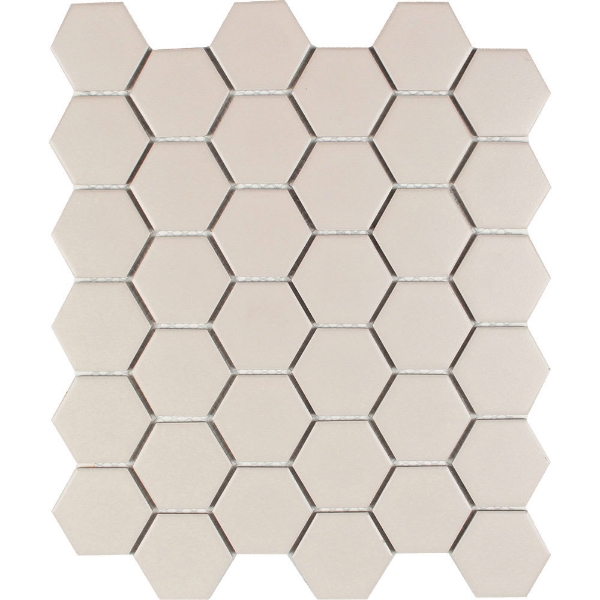 Picture of Tesoro - Gallery Hexagon Mosaic Biscuit Textured