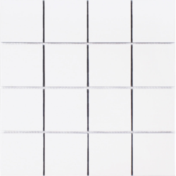 Picture of Tesoro - Gallery Mosaic 3 x 3 White Textured