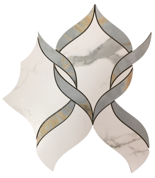 Picture of Tesoro - La Dolce Vita Mosaic Onda Sophia Grigio