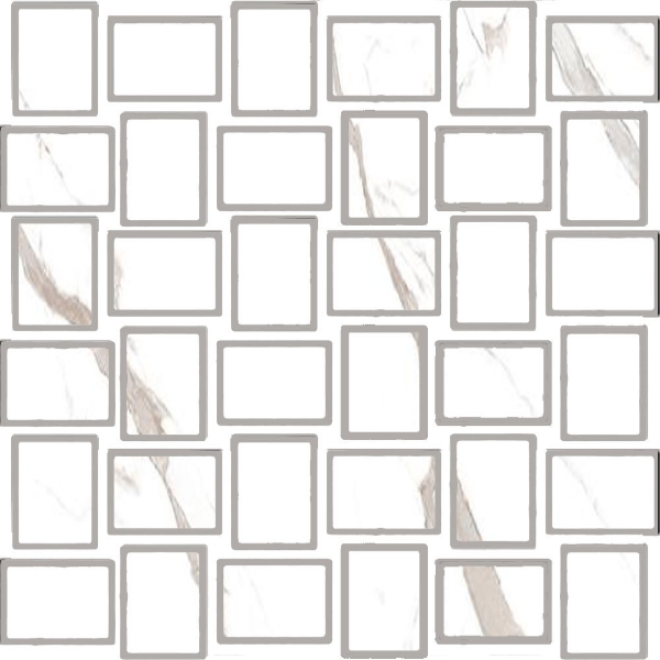 Picture of Tesoro - La Dolce Vita Mosaic Basketweave Sophia Grigio