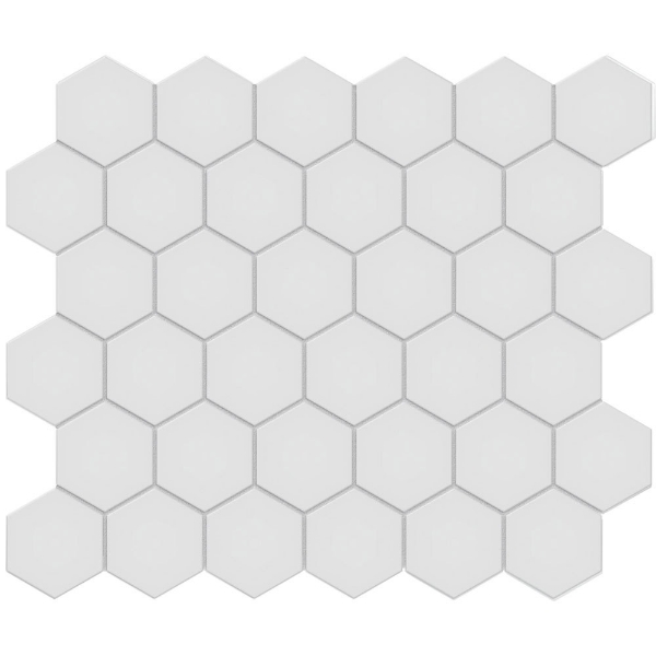 Picture of Tesoro - Soho Mosaic Hex 2 Mosaic Gallery Grey