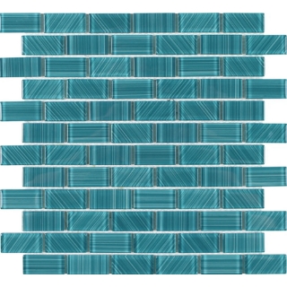 Picture of Tesoro - Striped Mosaic Green
