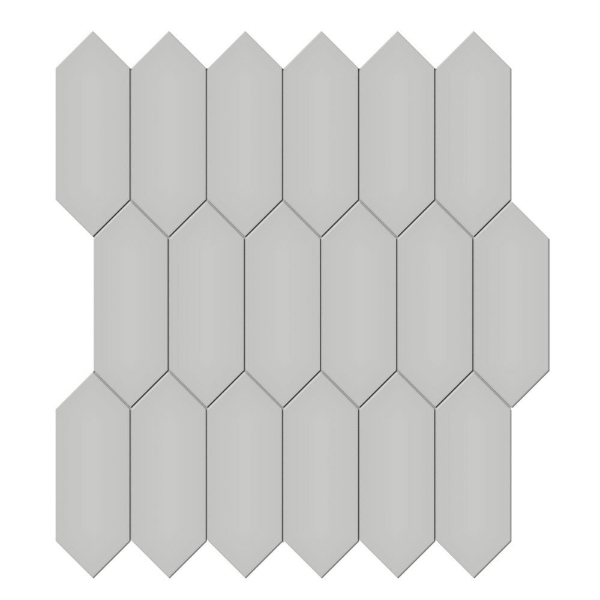 Picture of Tesoro - Soho Picket Matte Mosaic Loft Grey