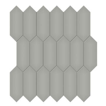 Picture of Tesoro - Soho Picket Glossy Mosaic Cement Chic