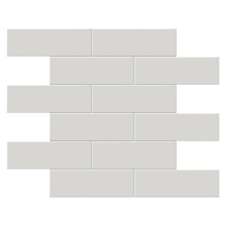 Picture of Tesoro - Soho Brick Glossy Mosaic Halo Grey