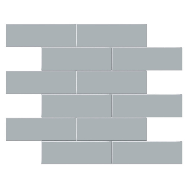 Picture of Tesoro - Soho Brick Matte Mosaic Cloud Blue