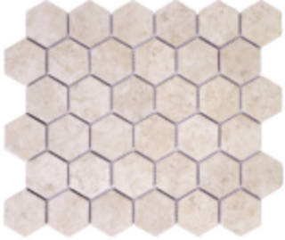 Picture of Tesoro - Gallery Hexagon Mosaic Tuscan Beige