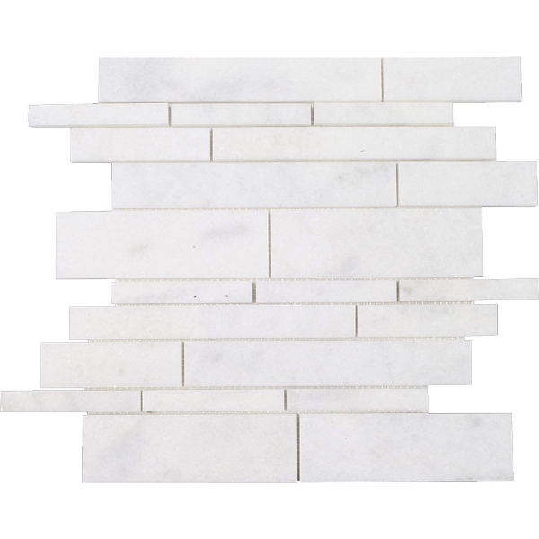 Picture of Tesoro - Snow White Mosaic Random Linear