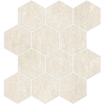 Picture of Tesoro - Titanium Hexagon Mosaic Sandstone