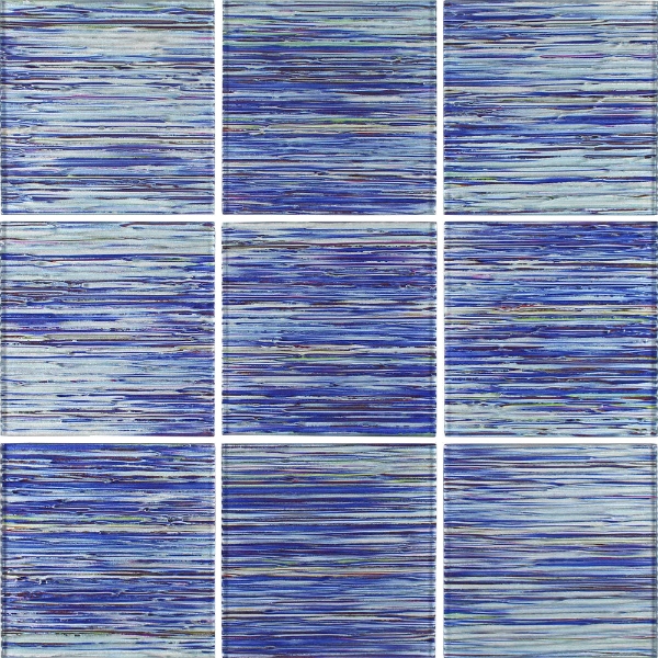 Picture of Tesoro - Rainbow Indoor Tile Indigo