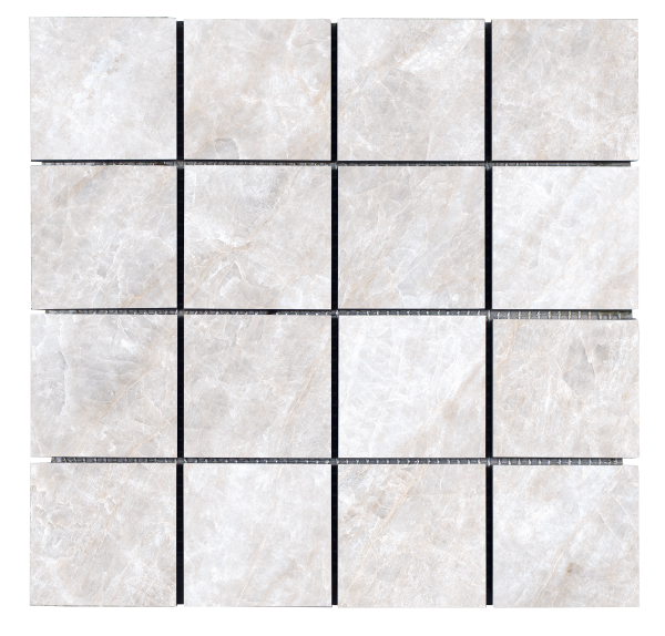 Picture of Tesoro - Oyster Mosaic Cape Grey