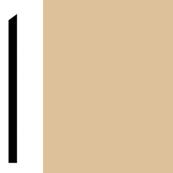 Picture of Shaw Contract - 149VS Wall Base Tan