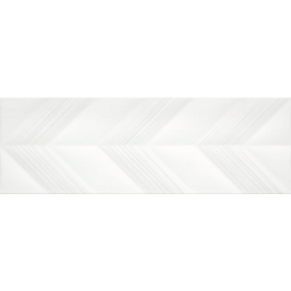 Picture of Emser Tile - Vertigo White Chevron