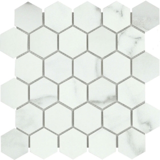 Picture of Emser Tile - Visconde Hex Mosaic Silver