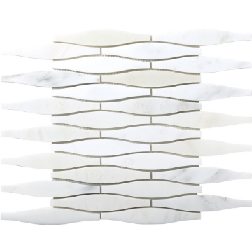 Picture of Emser Tile - Marble Convex Mosaic Winter Frost