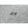 Picture of Emser Tile - Marble Hexagon Mosaic Honed Bianco Gioia