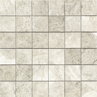 Picture of Emser Tile - Marble Mosaic 2 x 2 Polished Tundra Gray