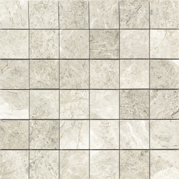 Picture of Emser Tile - Marble Mosaic 2 x 2 Polished Tundra Gray