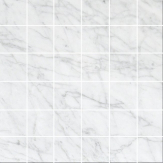 Picture of Stone Collection - Bianco Carrara Mosaic 2 x 2 Bianco Carrara Polished
