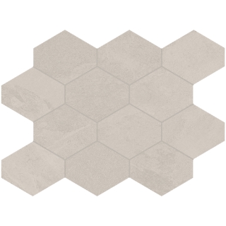 Picture of Unicom Starker - Brazillian Slate Mosaic Hexagon Oxford White