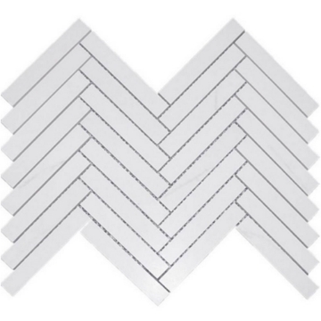 Picture of Refin - Dolomite Mosaics Dolomite Matte Herringbone