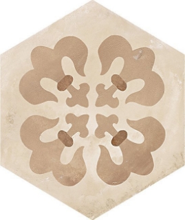 Picture of Marca Corona - Terra Hexagon Deco Giglio C