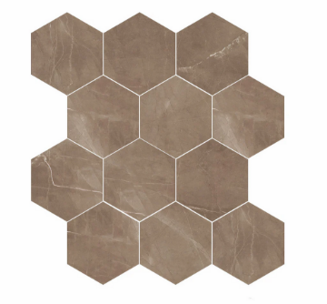 Picture of Milestone - Luxury Hexagon Matte Amani Bronze