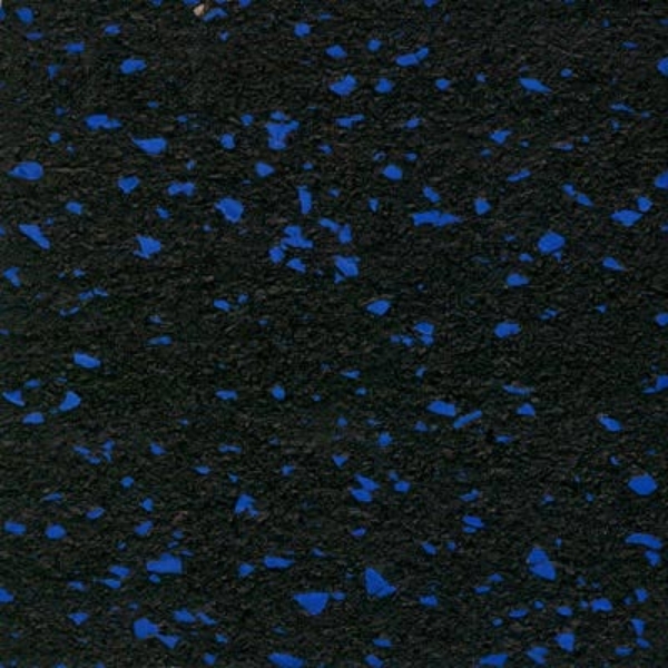 Picture of Roppe - Recoil Fitness Flooring Interlocking Tiles 10% Chip 5/32 Gauge Cobalt