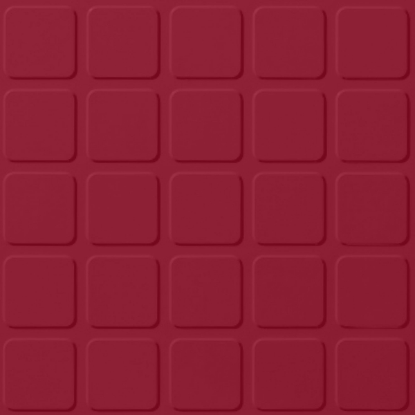 Picture of Roppe - Raised Design - Raised Square Design Red