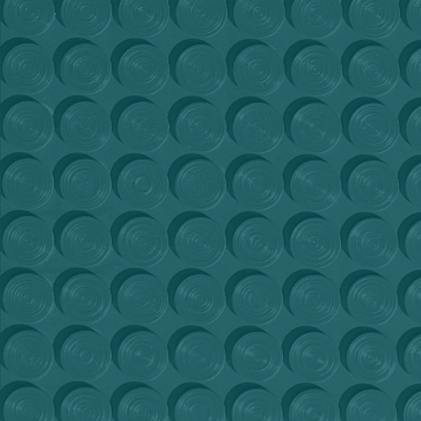 Picture of Roppe - Raised Design - Lug Back Vantage Design Peacock