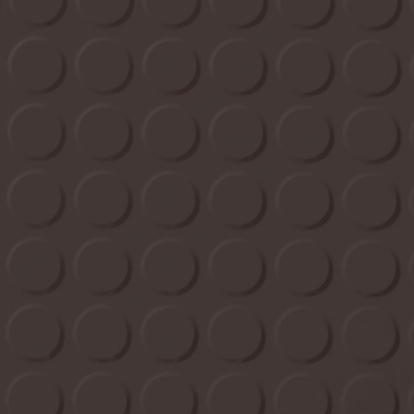 Picture of Roppe - Raised Design - Vantage Raised Circular Design Brown