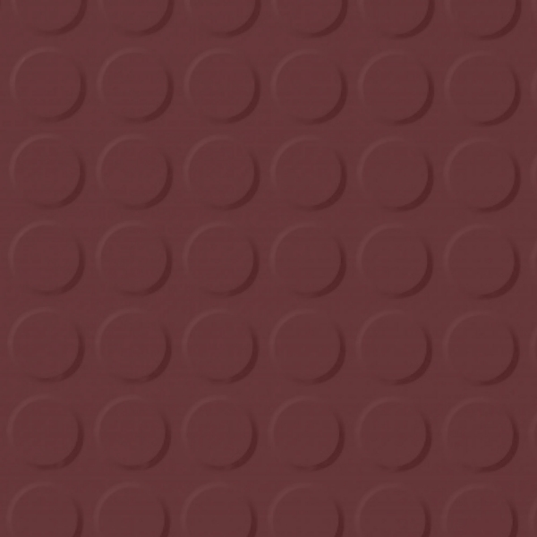 Picture of Roppe - Raised Design - Vantage Raised Circular Design Cinnabar