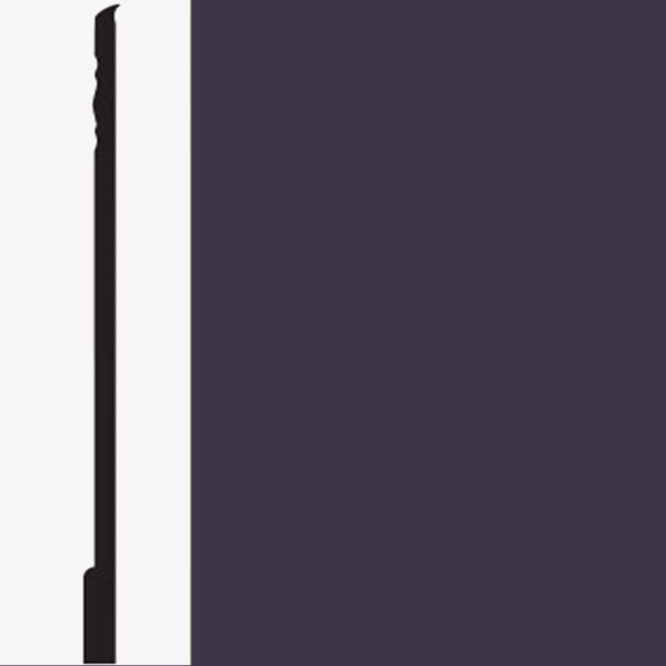 Picture of Roppe - Pinnacle Plus Wall Base 10 Serenity Aubergine
