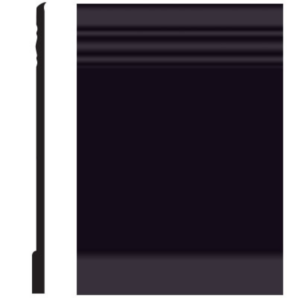 Picture of Roppe - Pinnacle Plus Wall Base 10 Serenity Black