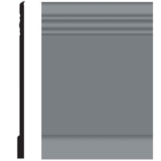 Picture of Roppe - Pinnacle Plus Wall Base 10 Serenity Dark Gray