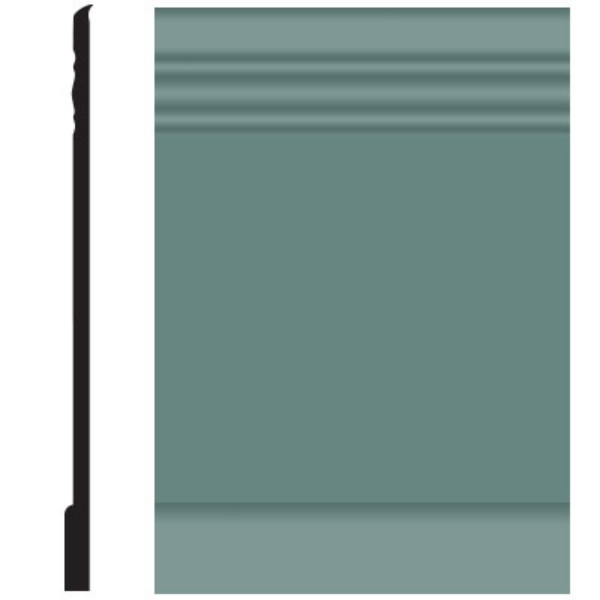 Picture of Roppe - Pinnacle Plus Wall Base 10 Serenity Hunter Green