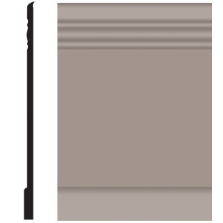 Picture of Roppe - Pinnacle Plus Wall Base 10 Serenity Pewter