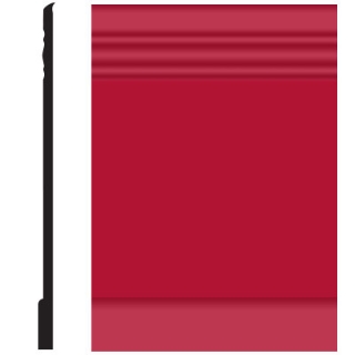 Picture of Roppe - Pinnacle Plus Wall Base 10 Serenity Red
