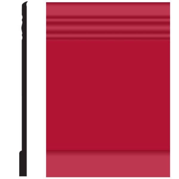 Picture of Roppe - Pinnacle Plus Wall Base 10 Serenity Red