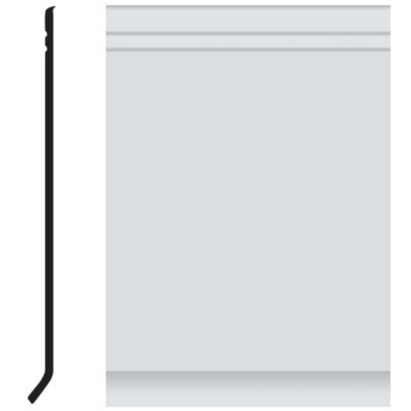 Picture of Roppe - Pinnacle Plus Wall Base 20 Draft Iceberg