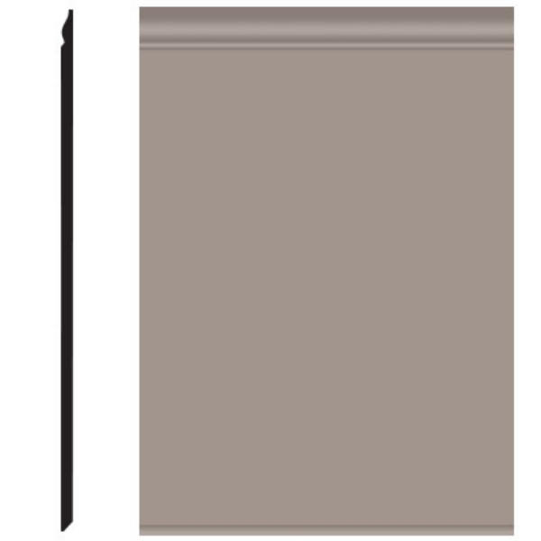 Picture of Roppe - Pinnacle Plus Wall Base 25 Classic Pewter