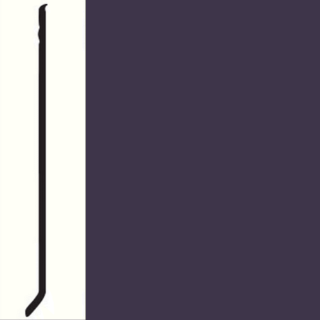 Picture of Roppe - Pinnacle Plus Wall Base 30 Sketch Aubergine