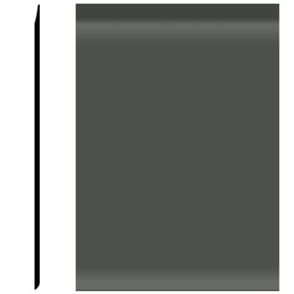 Picture of Roppe - Pinnacle Plus Wall Base 35 Sleek Black Brown