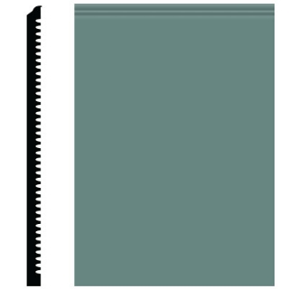 Picture of Roppe - Pinnacle Plus Wall Base 65 Vertical Hunter Green