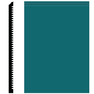 Picture of Roppe - Pinnacle Plus Wall Base 65 Vertical Peacock