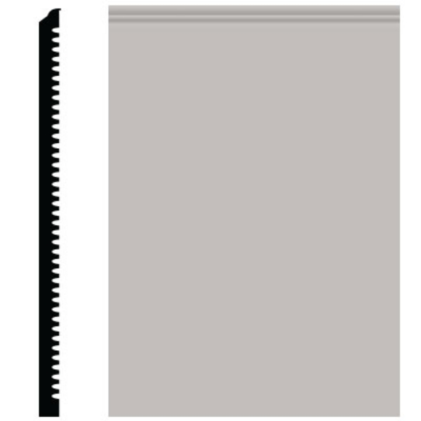 Picture of Roppe - Pinnacle Plus Wall Base 65 Vertical Smoke