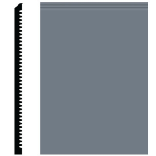 Picture of Roppe - Pinnacle Plus Wall Base 65 Vertical Steel Blue