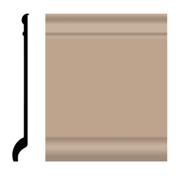 Picture of Roppe - Pinnacle Plus Wall Base 90 Intrigue Camel