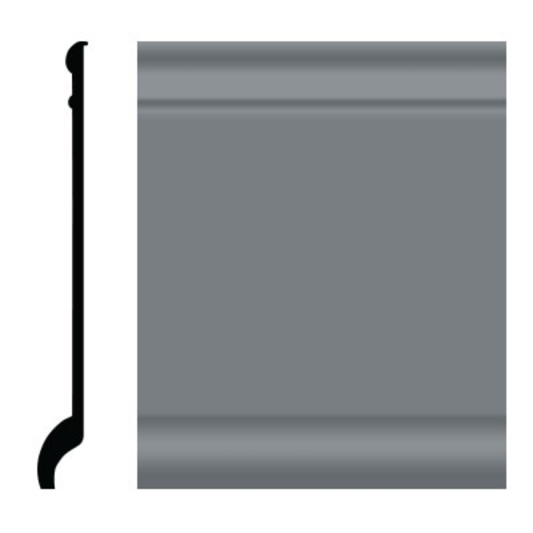 Picture of Roppe - Pinnacle Plus Wall Base 90 Intrigue Dark Gray